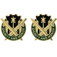 391st Military Police Battalion Unit Crest (Dignity and Honor)